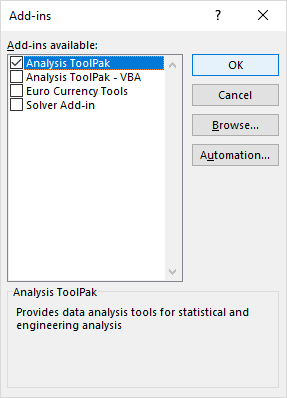 Download Regression Analysis Excel Mac